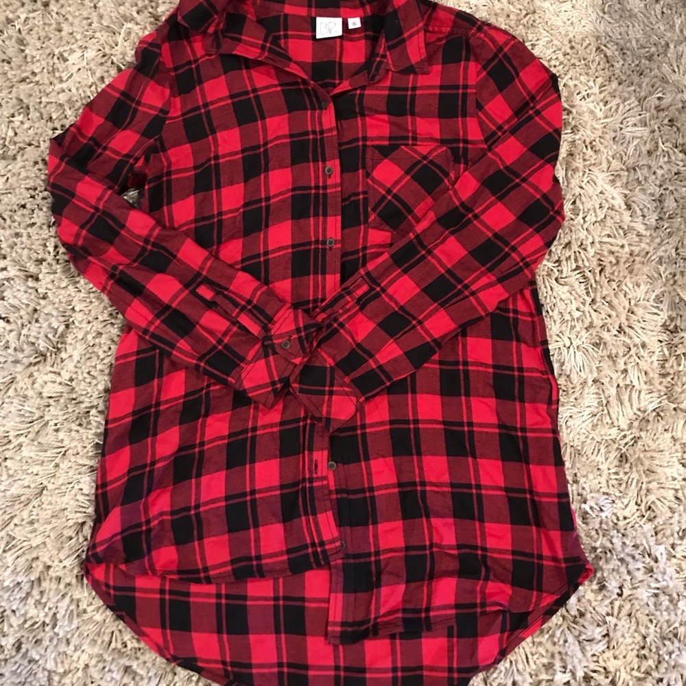 BP Long Flannel Top